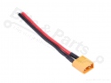 Voedingsconnectors XT60 male+female met 12AWG kabeltje